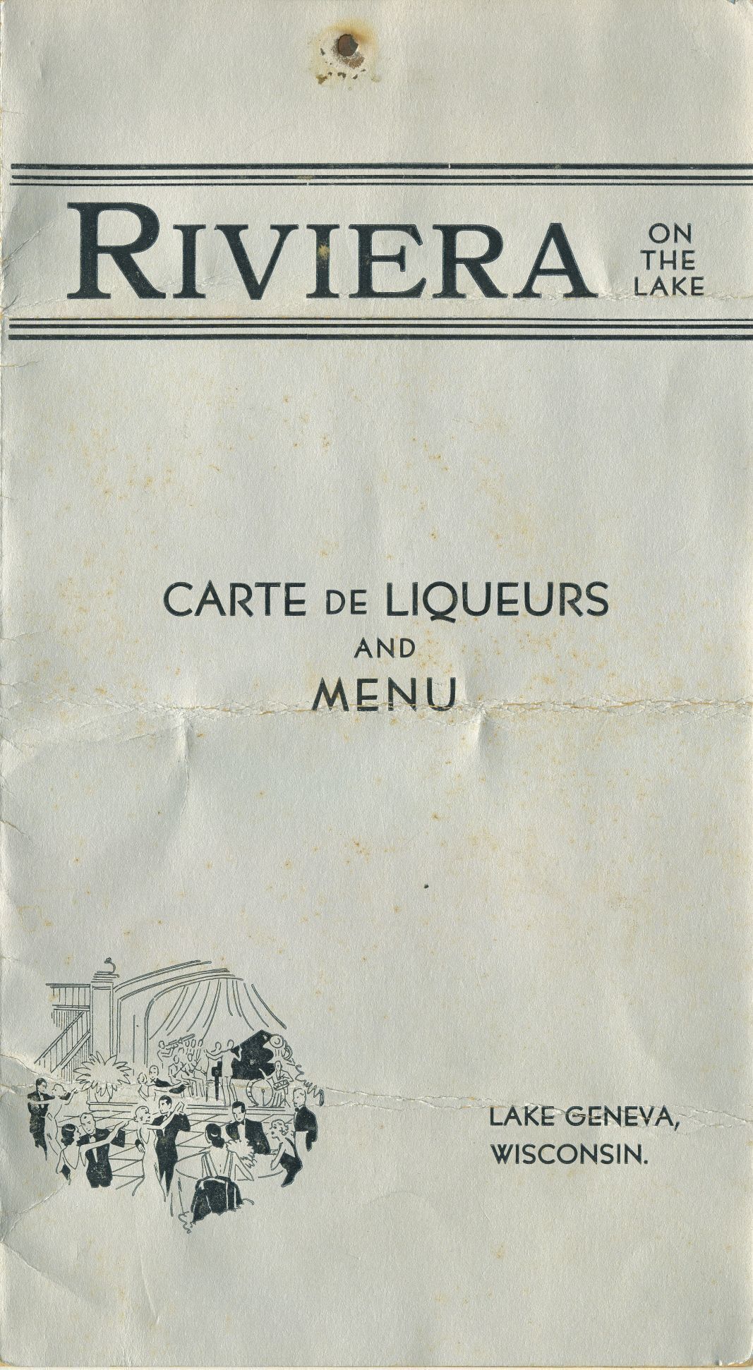 Riviera Menu